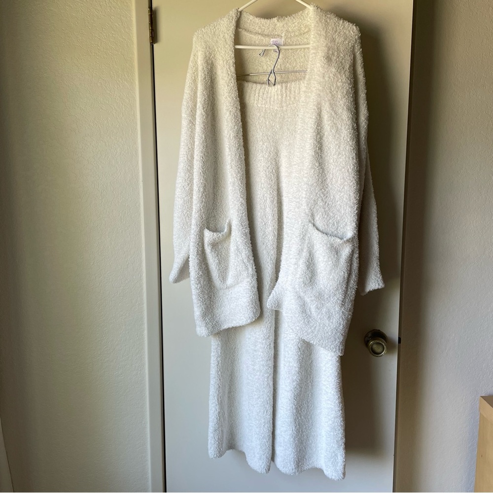 2 piece cozy fuzzy lounge set